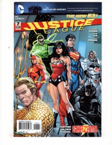 Justice League #7  (2012)  Gary Frank Variant Cover. Limited 1 for 25 / ID#295