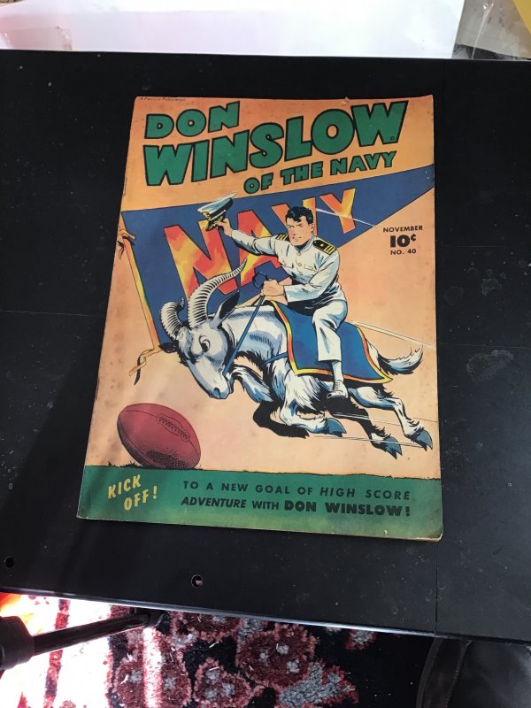 Don Winslow of the Navy #40 (1946) Affordable-grade! VG Wow!