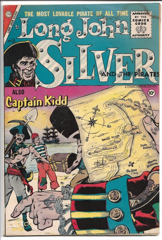 Long John Silver 31 - Silver Age - Dec. 1956 (VG-)