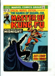 SPECIAL MARVEL EDITION #16 - SHANG-CHI (6.0) 1974