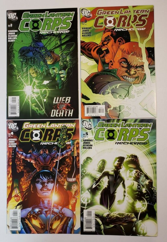 Green Lantern Corps Recharge #1-5 Complete Set DC Comics 2005 VF/NM 761941249568