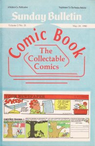 Sunday Bulletin Collectable Comics (Vol. 2) #21 VG ; Bulletin Co | low grade com