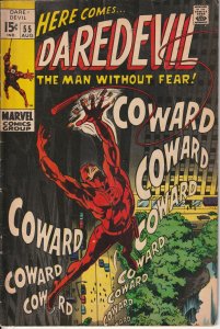 Daredevil #55 (1969)  Mr. Fear !