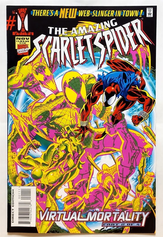 The Amazing Scarlet Spider #1 (Nov 1995, Marvel) FN+