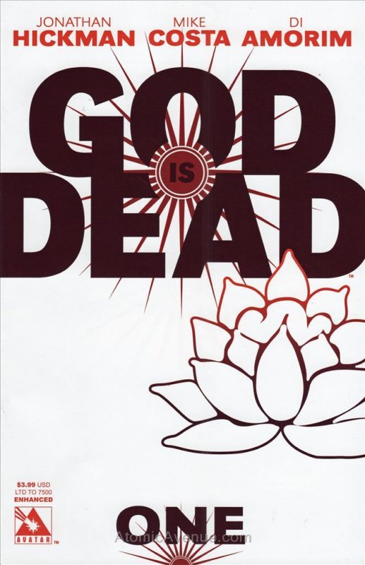 God Is Dead #1G VF/NM ; Avatar | Enchaned Variant (limited to 7,500)