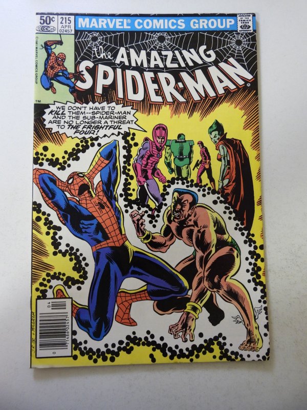 The Amazing Spider-Man #215 FN+ Condition