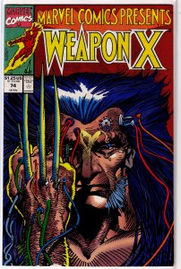 Marvel Comics Presents   vol. 1   # 74 FN Weapon X/Shanna