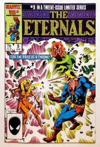 Eternals, The (Ltd. Series) #9 (June 1986, Marvel) 6.5 FN+