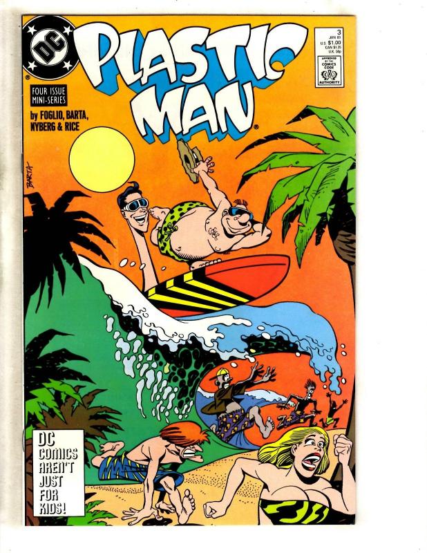 11 DC Comics Plastic Man 1 2 3 4 Outsiders 27 28 Peacemaker 1 Stranger 1 - 4 JC4