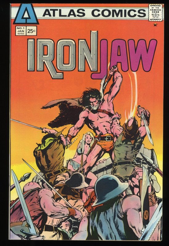 Ironjaw #1 NM- 9.2 1st Appearance Apocalyptic Barbarian Ironjaw!