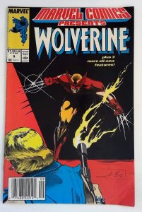 Marvel Presents #9 Marvel (1988) Newsstand Wolverine 1st Print Comic Book