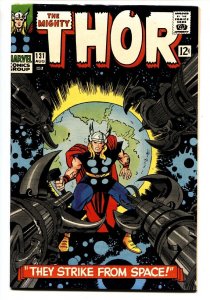 THOR #131-comic book  1966-MARVEL COMICS-KIRBY VF+