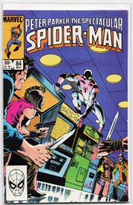 The Spectacular Spider-Man #84 (1983) Spider-Man