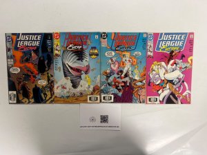 4 Justice League Europe DC Comic Books # 18 19 24 29 Avengers Thor Hulk 80 JS47