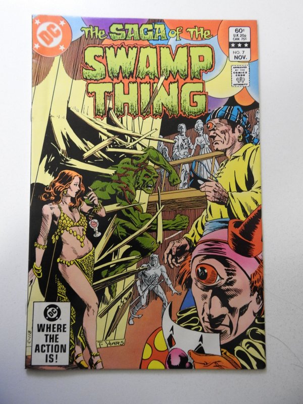 The Saga of Swamp Thing #7 (1982) FN- Condition