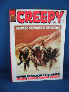 CREEPY 83 F VF FRAZETTA WARREN 1976