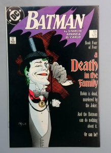 Batman #429 VF+ Death in the Family Part 4 DC 1989 JR1