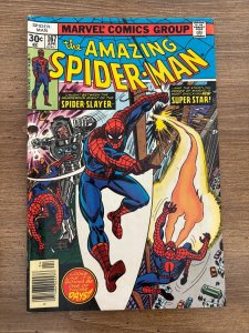 The Amazing Spider-Man # 167 FN/VF Marvel Comic Book Man-Wolf 11 J274