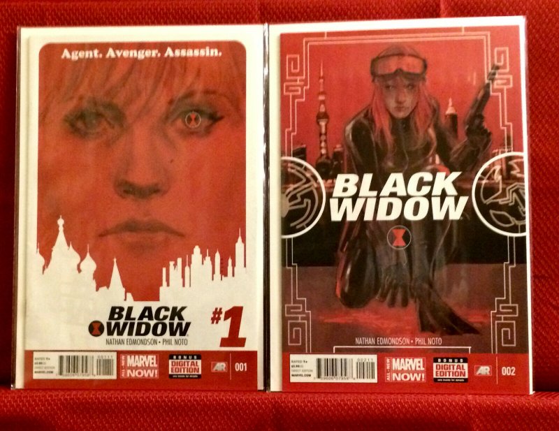 Black Widow Comic Lot 2016 Issues #1-12 NM, and 2014 #'s 1-20 NM 