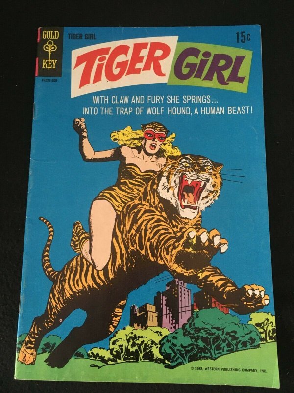 TIGER GIRL #1 VG+/F- Condition