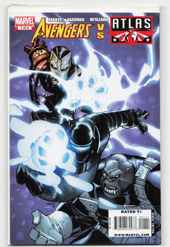 Avengers vs. Atlas #1 (2010) The Avengers
