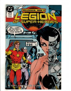 Legion of Super-Heroes #42 (1988) DC Comic Superman Flash OF7