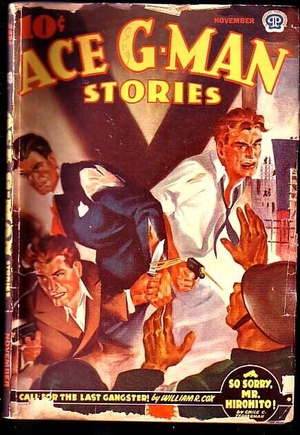 ACE G-MAN STORIES-1942 NOV-CANADIAN VARIANT G