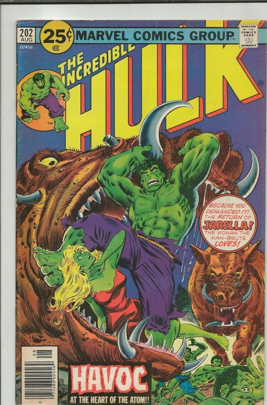 Incredible Hulk #202 ORIGINAL Vintage 1976 Marvel Comics  