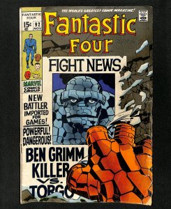 Fantastic Four #92