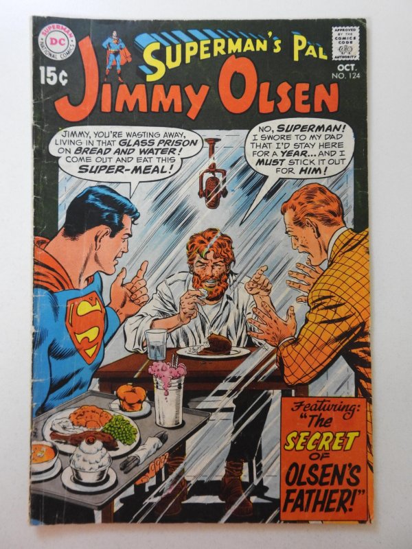 Superman's Pal Jimmy Olsen #124 Secrets of Olsen's Father!&qu...