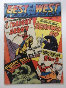 Best of the West #1 Cover Loose Fair Condition!