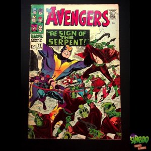 The Avengers, Vol. 1 32A 1st app. Bill Foster, 1st team app. Sons of the Serpent