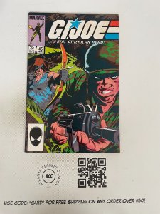 G.I. Joe # 45 VF Marvel Comic Book Baroness Duke Snake Eyes Cobra Destro 9 J219