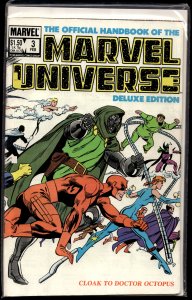 The Official Handbook of the Marvel Universe #3 (1985) Cloak