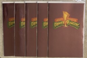 5 NM COPIES OF MIGHTY MORPHIN POWER RANGERS 119 PURPLE FOIL LOGO | 2024 C2E2