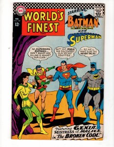 World's Finest Comics #164 (1967)  GENIA, MISTRESS OF MALICE !!!