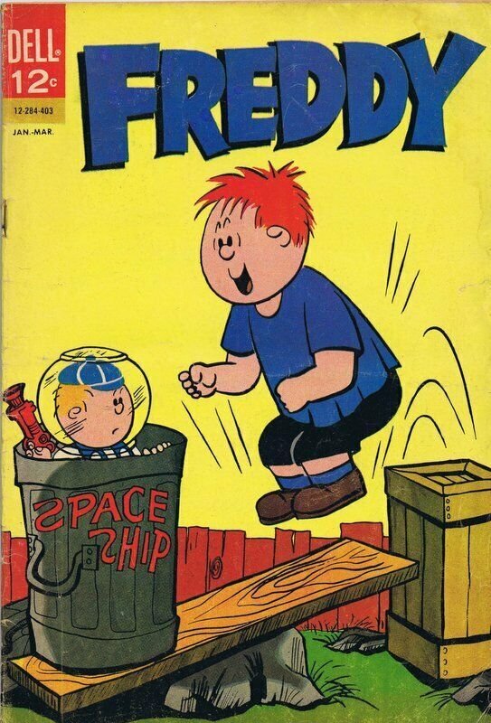 Freddy #2 ORIGINAL Vintage 1964 Dell Comics   