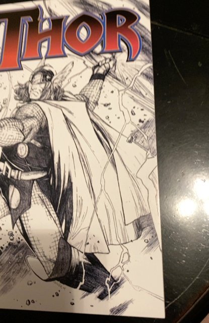 Thor #1 (Sep 2007, Marvel) Pencil Sketch Variant Coipel Straczynski