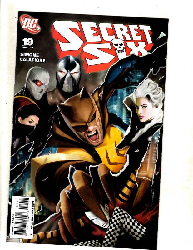 Lot Of 10 Secret Six DC Comic Books # 11 12 13 14 15 16 17 18 19 20 Batman CJ8