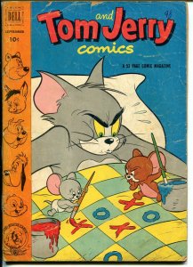 Tom & Jerry #98 1952-Dell-MGM Cartoons-Barney Bear-Tuffy-Preacher Roe-G