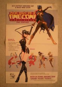 AME-COMI: HEROINE-SERIES Promo Poster, CATWOMAN, Unused, more in our store