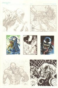 Venom Jam Piece - 2009 art by David Finch, Warren Martineck, & Others