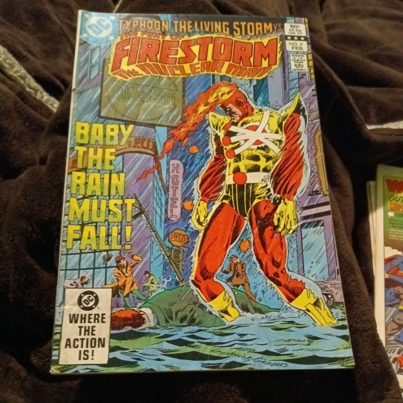 The Fury Of Firestorm 9 Issue Copper Age Comics Lot Run Set Collection