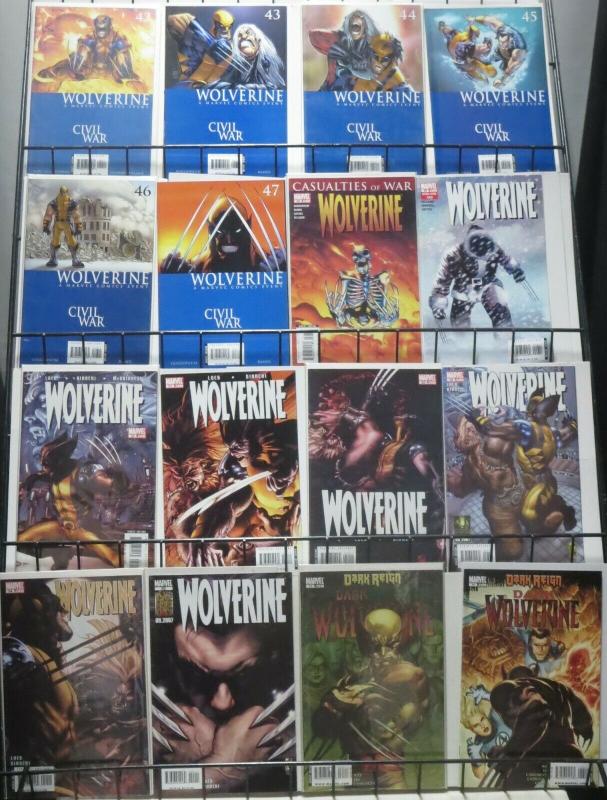 WOLVERINE MODERN COLLECTION! 52 issues! Ramos! Loeb! Jason Aaron! Marvel VF-NM