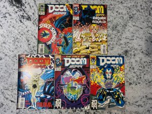 5 Doom 2099 Marvel Comic Books # 2 6 7 17 18 Fantastic Four Thing Thor 34 J851