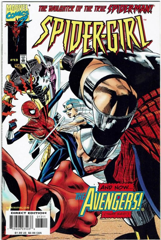 Spider-Girl #13 (1998) Tom DeFalco Avengers Next NM