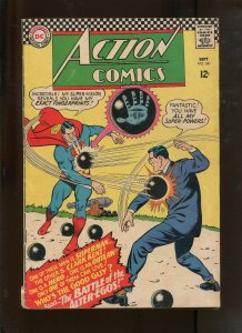 ACTION COMICS #341 (4.0) THE BATTLE OF THE ALTER EGOS!