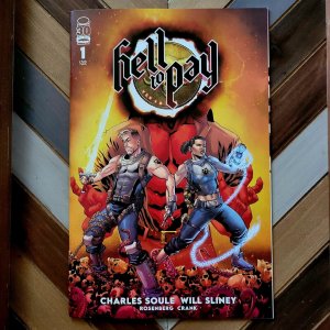 HELL to PAY #1 NM (Image Comics 2022) Series Premiere Shrouded College cover B