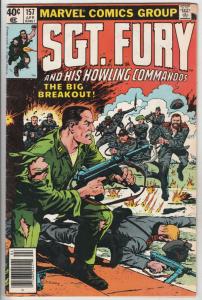 Sgt. Fury and His Howling Commandos #157 (Apr-79) FN- Mid-Grade Sgt. Fury, Ho...