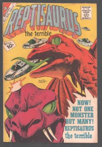 Reptisaurus #3  1962 - Charlton  -FN+ - Comic Book